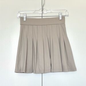 Taupe Tennis Skirt